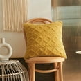 thumbnail image 4 of Funda de almohada elástica de jacquard, ligera, de lujo, para oficina, dormitorio, sofá, funda de almohada que no incluye el núcleo de la almohada, 4 of 5