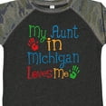 thumbnail image 4 of Inktastic My Aunt in Michigan Loves Me Boys or Girls Toddler T-Shirt, 4 of 5