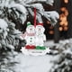 thumbnail image 4 of Ganfancp Decoraciones Navideñas Personalizadas para El Hogar Muñeco de Nieve Acogedora Decoración para Colgar Del Árbol de Navidad Decoraciones Familiares Decoraciones Navideñas Recuerdos de Navidad, 4 of 7