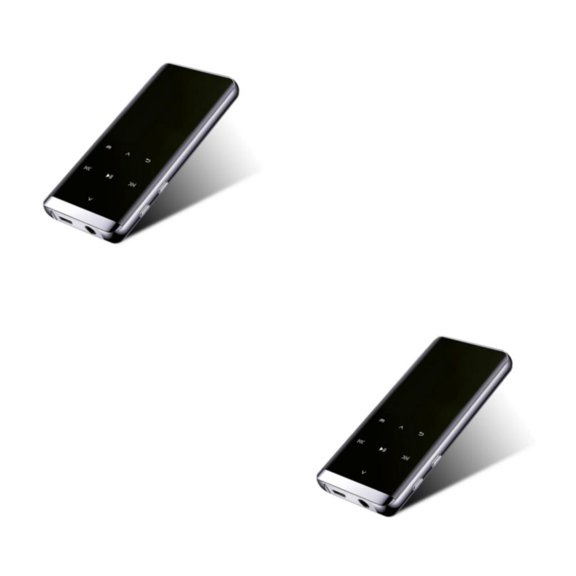 Inteprter Reproductor de MP3 portátil con tecla táctil y altavoz Bluetooth Sonido Reproductor de MP3 multipropósito Altavoz Grabador táctil Type1 NO1