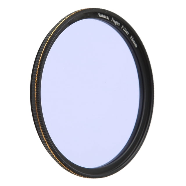 Filtro de Noche Natural Lightdow 58 mm para Reducción de Contaminación Lumínica