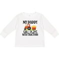 thumbnail image 3 of Inktastic Farming Daddy Plays with Tractors Boys or Girls Long Sleeve Toddler T-Shirt, 3 of 5
