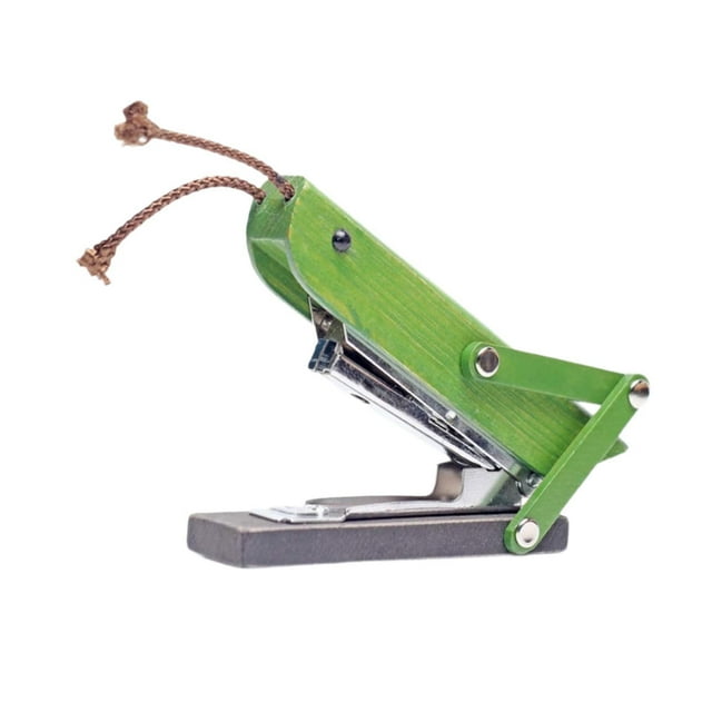 braveheart Animal Shape Wooden Grasshopper Stapler Creative Ergonomic Mini Stapler Office Desk Animal Shape Offices