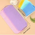 thumbnail image 2 of Binwennn Large Microfiber Towel for Hair All Is Calm Towel Ripple Towels Exfoliating Bathing Towel Portable Bath Scrubber Body Exfoliating Cloth Shower Washcloth Loofah Back Exfoliator Travel Friendly, 2 of 7
