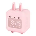 thumbnail image 3 of BinKFF Kids Alarm Clock, Digital Alarm Clock for Kids Bedroom, Cute Bedside Clock Children's Sleep Trainier, Wake Up Light and Night Light with USB for Boys Girls Birthday Gifts, 3 of 3