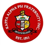 Kappa Alpha Psi Fraternity Seal Embroidered Appliqu Patch Sew or Iron On Greek Blazer Jacket Bag Nupe (Patch - Seal)
