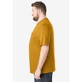 thumbnail image 3 of Boulder Creek By Kingsize Men's Big & Tall  Heavyweight Crewneck Pocket T-Shirt, 3 of 6