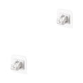 thumbnail image 1 of Soporte autoadhesivo Moyic para cortina y toallero Blanco 1pc 2piezas, 1 of 1