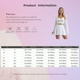 thumbnail image 7 of Zaldita Womens Ancient Roman Chiffon Cape Dress Halloween Roman Princess Dress Up Costume Movie Roles Dress White S, 7 of 7