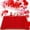 Red, variant on Byujiro 47" 3D Rose Floral Tablecloth Textured Petal Fabric Table Cover Elegant Decorative Table Cloth for Wedding, Cake Table, Sign-In Table, Banquet, Party & Hotel Events