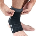 thumbnail image 3 of 1 PC Compression Sports Ankle Brace Silicone Padded Protect Heel Ankle Support Basketball Football Ankle Protector, 3 of 7