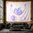 thumbnail image 6 of Sleeping Dragon on Open Book Tapestry, 6 of 7