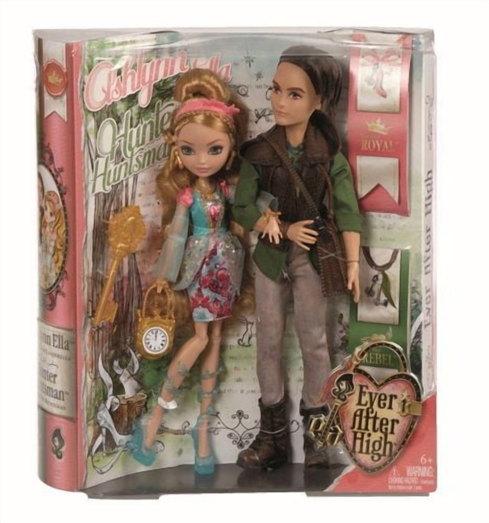 Ever After High - Poupées Ashlynn Ella et Hunter Huntsman