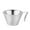 Silver, variant on Espresso cup 100ML Espresso Extraction Cup 304 Stainless Steel Extraction Cup With Guide Spout Practical Ounce Cup