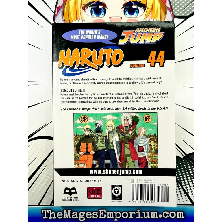 Naruto: Naruto, Vol. 44 (Series #44) (Edition 1) (Paperback