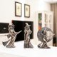 thumbnail image 2 of Witch Figurine Retro Exquisite Resin Charming Miniature Statue Art Sculpture for Halloween and Home, 2 of 5