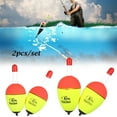 thumbnail image 4 of 2pcs/set 5g/8g/10g/15g/20g/30g/40g/50g/60g/70g/80g High Quality Luminous Plastic Ball Boia Fishing Night Float Light Stick Eva Foam 80G, 4 of 8
