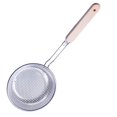 thumbnail image 4 of Strainer Spoon Stainless Steel Oil Filter Scoop Hanging Frying Spoon Skimmer for Kitchen  Size 16, 4 of 10