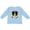 AE-Light Blue, variant on Inktastic Border Collie Cute Dog Boys or Girls Long Sleeve Toddler T-Shirt