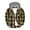 Yellow, variant on Kaemgyyd Mens Hoodies Fashion Long Sleeve Plaid Shirt Jackets Casual Button down Heavyweight Coat with Pockets