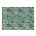 thumbnail image 1 of Retro Cutting Board, Cheerful Hipster Pattern Old Analogue Photo Cameras Doodle Style Film Equipment, Decorative Tempered Glass Cutting and Serving Board, Small Size, Multicolor, by Ambesonne, 1 of 1