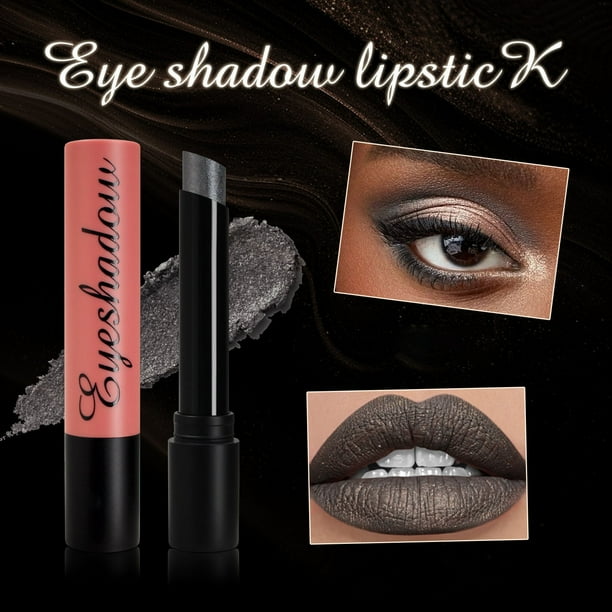 Fiudx Liquidación de ofertas flash Sombra sombra ojos en crema, iluminador, sombra sombra ojos alta pigmentación, iluminador ojos de larga duración, 2,2 g