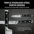 thumbnail image 3 of Cuisinart Lot de 15 couteaux de cuisine à triple rivet en acier inoxydable à haute teneur en carbone, 3 of 5