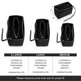 thumbnail image 2 of Felt Purse Insert Organizer Portable Cosmetic Bag Fit for Handbag Tote Various Bag, 2 of 6