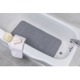 thumbnail image 3 of Duck Gray Safety Grip PVC Non-Slip Bath Mats, 36" x 17"(2 Piece), 3 of 3