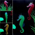 thumbnail image 4 of stanreset 3 Pcs Fish Tank Luminous Artificial Small Seahorse Aquarium Decorations Hippocampus Ornament Home Decor, 4 of 6