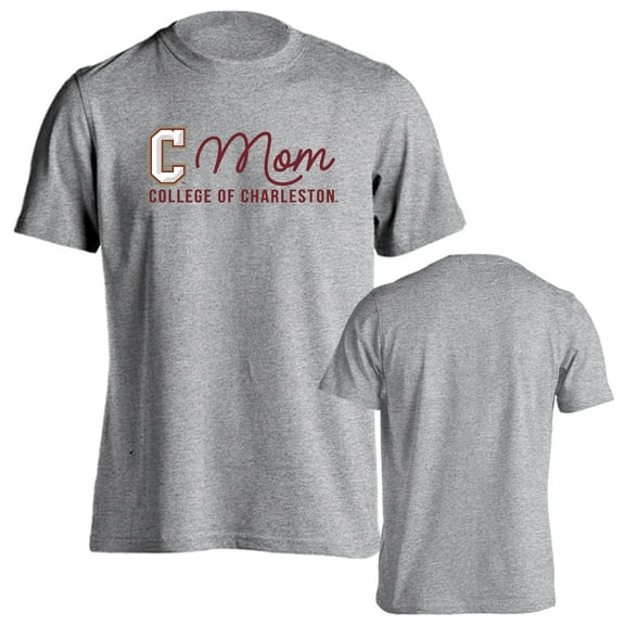 College of Charleston Cougars Mom Proud Parent Short Sleeve T-Shirt