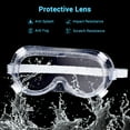 thumbnail image 2 of Yescom 1 Pair Disposable Safety Goggles Glasses Anti Fog Protective Eyewear Clear Lens, 2 of 11