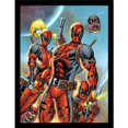 thumbnail image 1 of Deadpool Family Action Framed Poster, 1 of 1