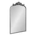 thumbnail image 3 of Kate and Laurel Arendahl Traditional Ornate Wall Mirror, 19 x 31, Antique Silver, Decorative Mirror with Baroque Inspired Detailing, 3 of 7