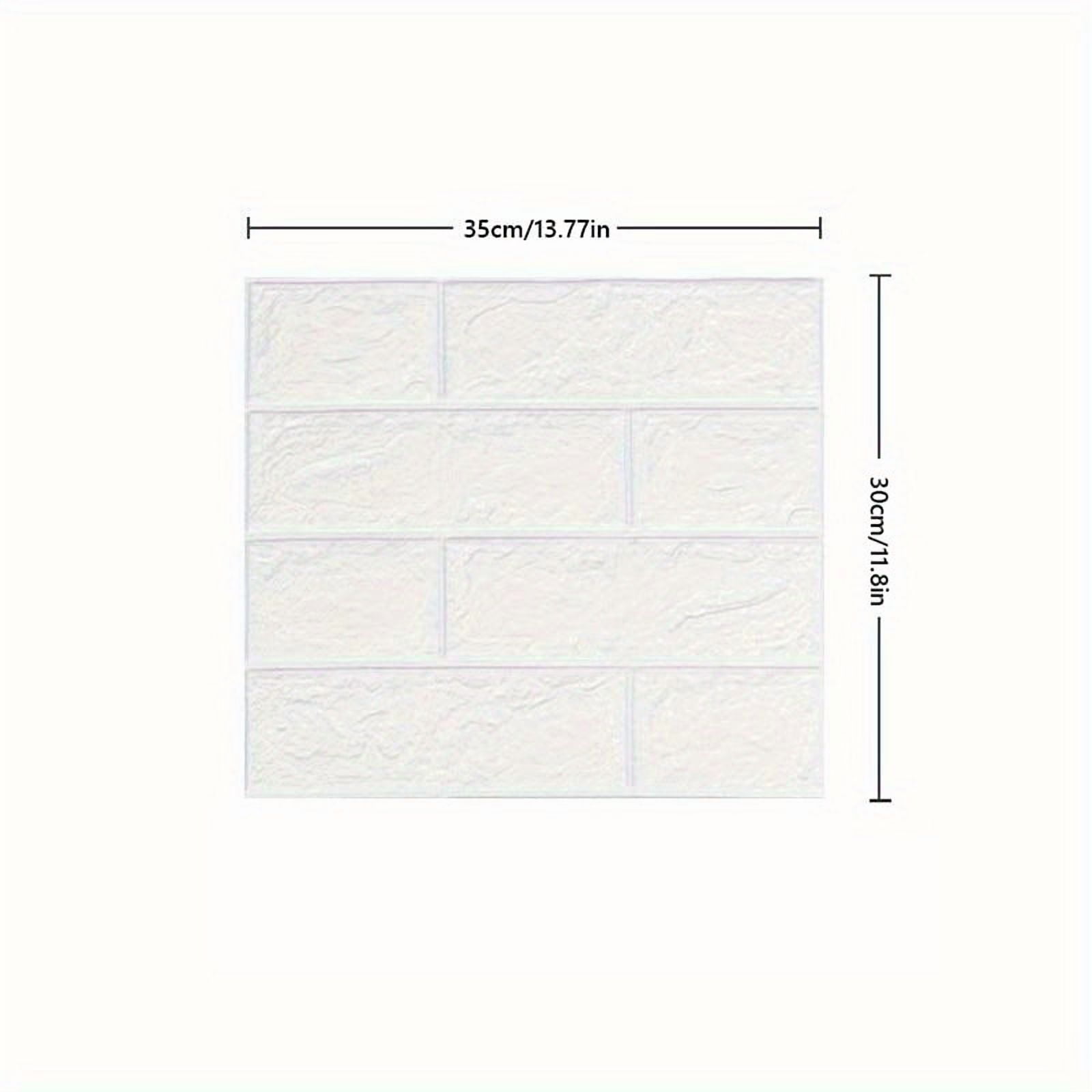 50pcs/100pcs 3D Wood Grain Wall Tile Stickers – Self-Adhesive, Waterproof, Shock-Resistant Ceiling & Wall Panels, Easy to Clean and Cut, for Kitchen, Living Room, Bathroom, Hallway