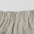 thumbnail image 7 of Flowy Shorts for Women Hontri Shorts for Women Womens Casual Elastic Waist Shorts High Waist Wide Leg Pleated Business Work Trouser Shorts Without Pockets, 7 of 7