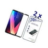 2X For Lg V30S Thinq / Lg V30 3D Full Cover Tempered Glass Screen Protector