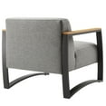 thumbnail image 5 of Sauve Armchair in Charcoal Light Gray, 5 of 7