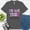 Asphalt, variant on Women's Graphic Premium T-Shirt Motherhood Quote Colorful Retro Style, Maroon, L