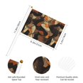 thumbnail image 2 of Handheld Flag Double-Sided Hand Waving Flag 8.2×5.5in Used For Team Activities Or Decoration In Decorative Places Plaid Fall Camo Brown_3 Six Piece, 2 of 8