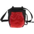 thumbnail image 1 of OULII 1Pack Climbing Chalk Bag Red Wear-Resistant for Outdoor Adventure and Training, 1 of 7
