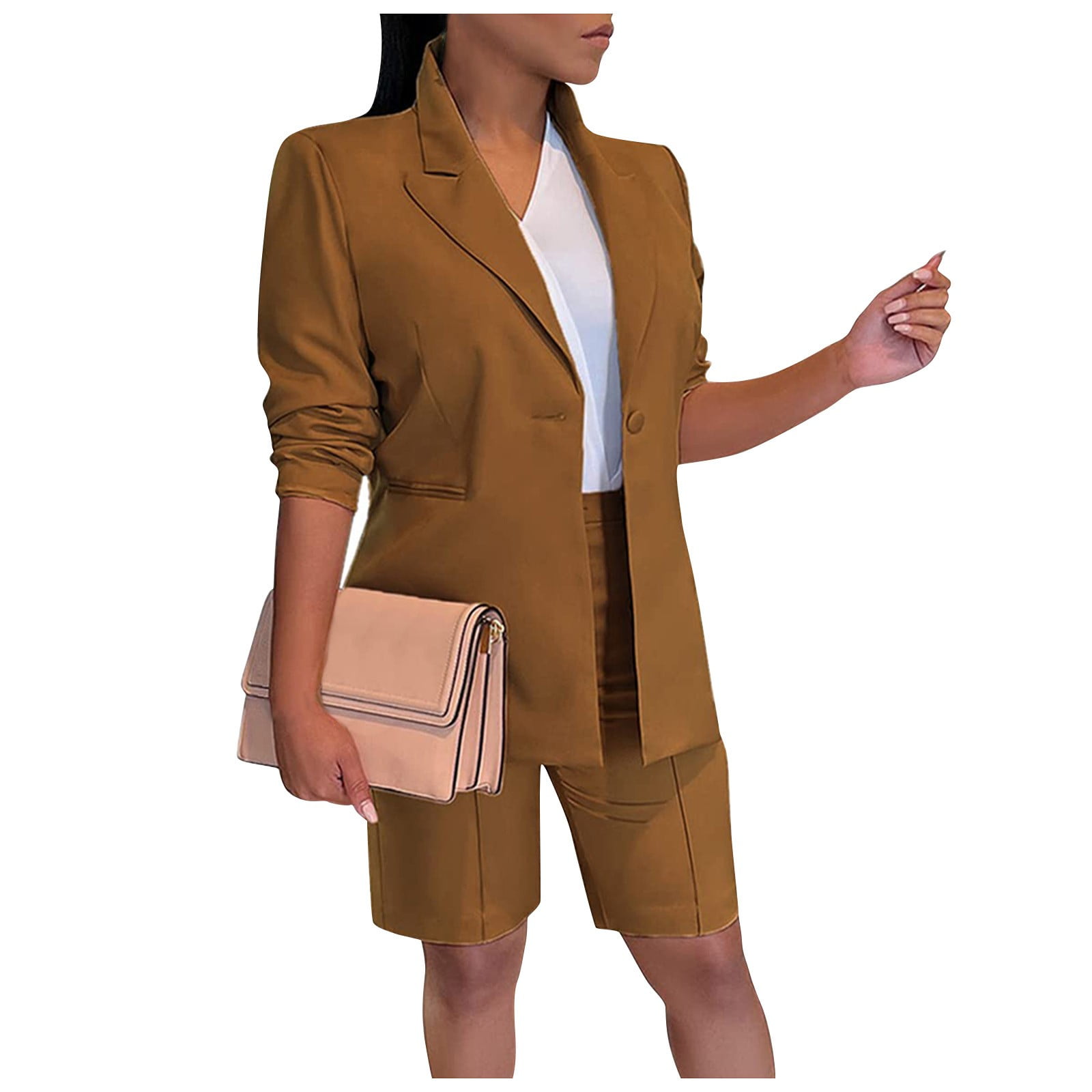 Kagetolytai Suits Women's Suit Suit Jacket Shorts piece Set Coat