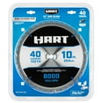 thumbnail image 4 of HART 10-Inch 40-Teeth Saw Blade, Carbide teeth, 4 of 7