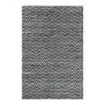 thumbnail image 3 of Unique Loom Chindi Chevron Collection Area Rug - Claire (4' 1" x 6' 1" Rectangle Black and White), 3 of 7