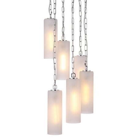 

Craftmade 57996 Myos 6 Light 15 Wide Multi Light Pendant - Chrome