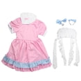 thumbnail image 2 of Traje de mucama, 5 piezas Traje de mucama Anime Traje de cosplay de mucama Disfraz de mucama Cosplay Calidad en la que puede confiar, 2 of 9