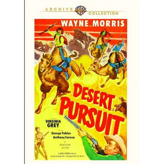 Desert Pursuit (DVD), Warner Archives, Western