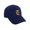 Navy, variant on Daxton Low Profile Adjustable Baseball Dad Hat Cap Old English Font Alphabet A to Z, Black Hat Gold B