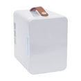thumbnail image 2 of Binmer 2in1 Mini Fridge 4L Small Mini Bar With Cool And Heat Function Portable 110V AC Portable Small Fridge For Car Cosmetics Drinks Fruit, 2 of 9