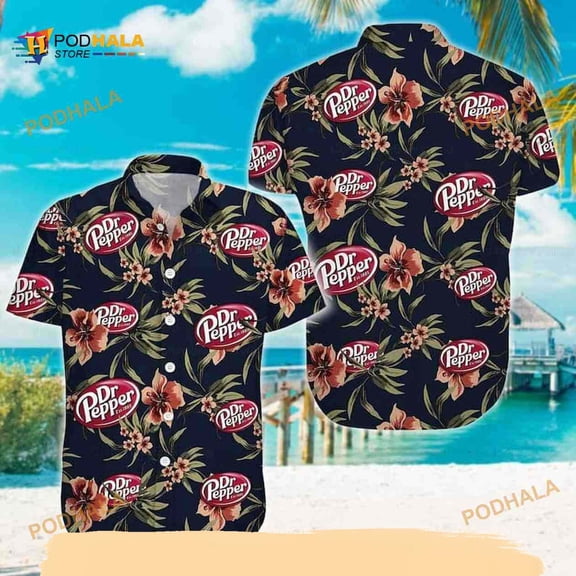 Dr Pepper Beer Funny Hawaiian Shirt, Practical Beach Gift